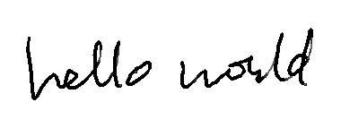 cursive handwriting