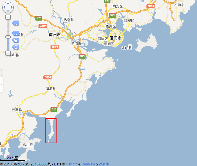 古雷和厦门的相对位置 古雷距离厦门直线距离不到100公里